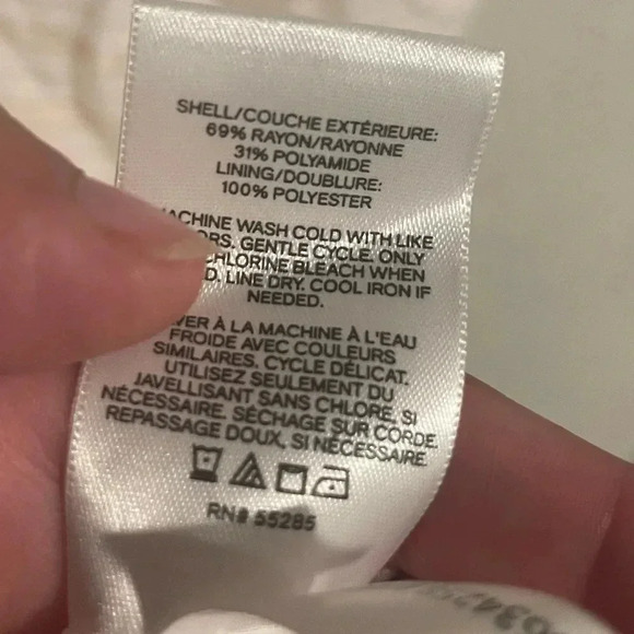 NWT Express striped blouse size Large - Picture 5 of 5